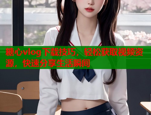糖心vlog下载技巧,轻松获取视频资源,快速分享生活瞬间 糖心vlog下载技巧,轻松获取视频资源,快速分享生活瞬间