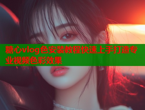 糖心vlog色安装教程快速上手打造专业视频色彩效果