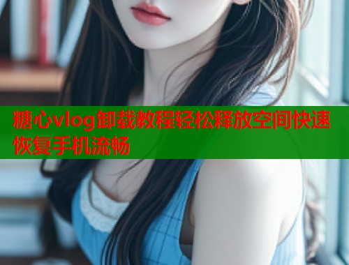 糖心vlog卸载教程轻松释放空间快速恢复手机流畅