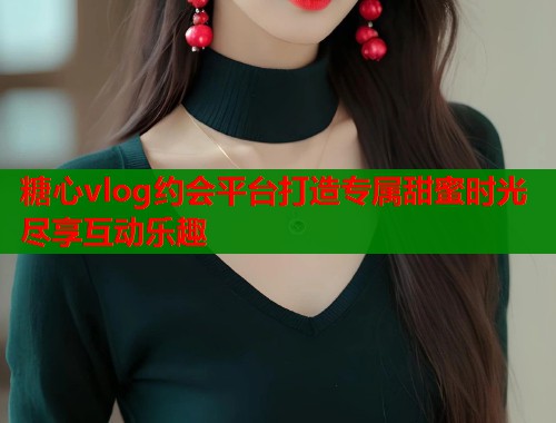 糖心vlog约会平台打造专属甜蜜时光尽享互动乐趣