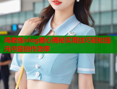 鸡教练vlog糖心揭秘实用技巧轻松提升内容创作效率