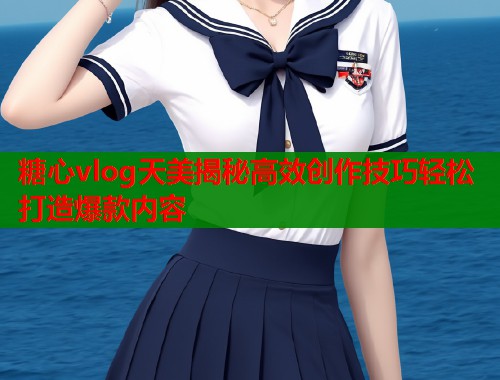 糖心vlog天美揭秘高效创作技巧轻松打造爆款内容