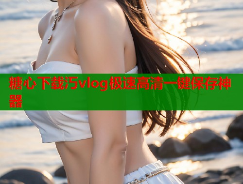 糖心下载汅vlog极速高清一键保存神器 糖心下载汅vlog极速高清一键保存神器