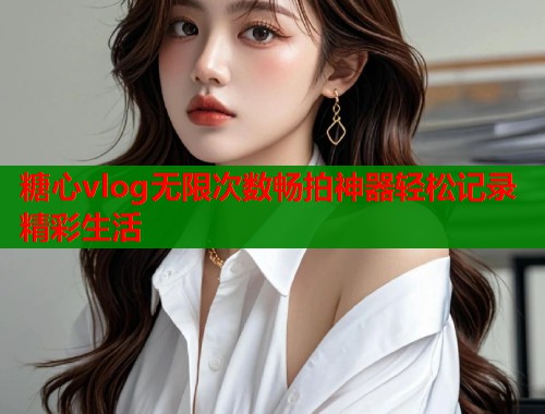 糖心vlog无限次数畅拍神器轻松记录精彩生活 糖心vlog无限次数畅拍神器轻松记录精彩生活