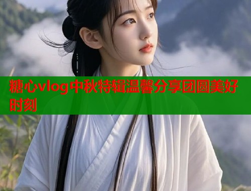 糖心vlog中秋特辑温馨分享团圆美好时刻