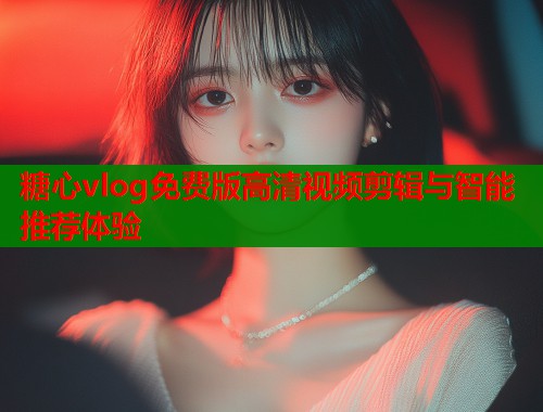 糖心vlog免费版高清视频剪辑与智能推荐体验