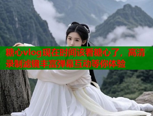 糖心vlog现在时间该看糖心了，高清录制滤镜丰富弹幕互动等你体验
