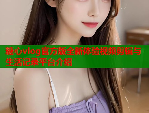 糖心vlog官方版全新体验视频剪辑与生活记录平台介绍