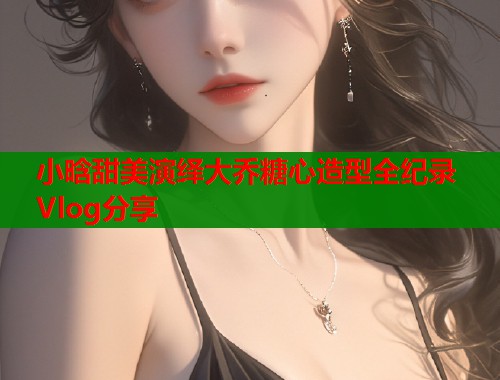 小晗甜美演绎大乔糖心造型全纪录Vlog分享